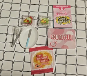 MGA Miniverse Make It Mini CREPES DE AVELLANAS Fresas Plátanos ¡Sin resina! - Imagen 1 de 1