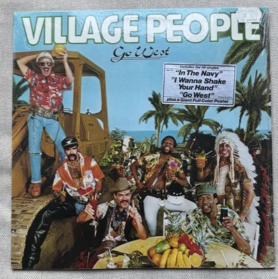 Village People - Go West LP Vinyl - Casablanca NBLP 7144 - Image 1 of 4