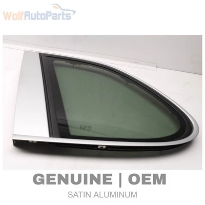 2003-2006 2008-2010 PORSCHE CAYENNE - Cuarto de ventana trasero izquierdo / cristal Foto 1 de 4