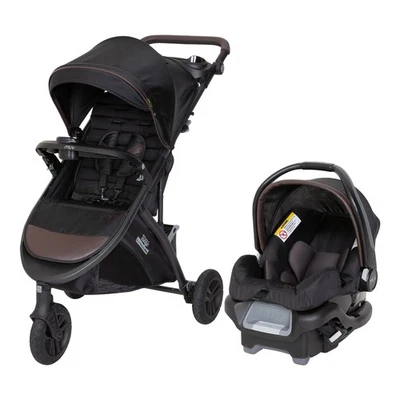 Sistema de Viaje Cochecito Baby Trend Tango Pro con Asiento de Coche Infantil Ally 35, Marrón Foto 1 de 4