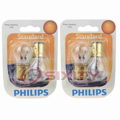 2 pc Philips Parking Light Bulbs for Ford Anglia Club Consul Country Sedan bk - Image 1 of 4
