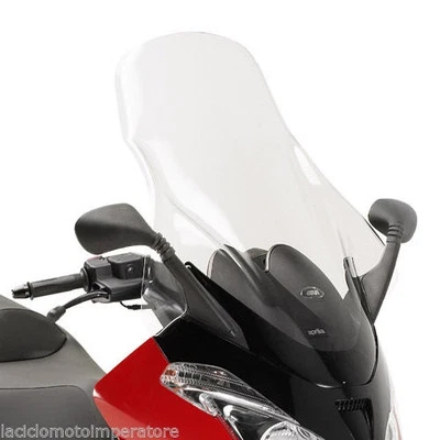 PARABREZZA TRASPARENTE Atlantic 125-200-250-300 400-500 Sprint GIVI - Immagine 1 di 4