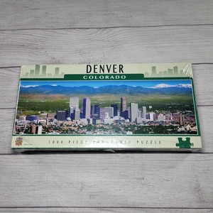 Rompecabezas Denver Colorado NUEVO SELLADO 1000 piezas NUEVO rompecabezas Sky Line - Imagen 1 de 3