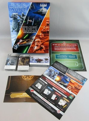 Star Wars Unlock The Escape Game Board Game Ages 10+, 1-6 Players SEALED CARDS - Image 1 of 4