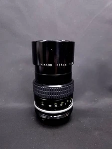 Nikon Nikkor 135mm f2.8 AI-S lens, clean, sharp, great portrait lens + UV L3013 - Picture 1 of 11