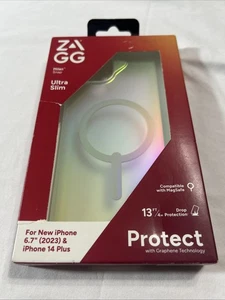 Funda ZAGG Milan Snap Magsafe para iPhone 15 Plus/14 Plus Iridiscente - Imagen 1 de 4