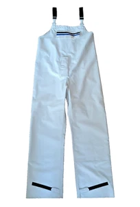 Equipo de mal tiempo White Water revisión de babero blanco para hombre mediano PVC y nailon pesca - Imagen 1 de 15