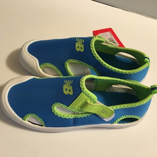 New Balance Sandalo Cruiser Bambini (730) Punta Chiusa Blu Verde Taglia 2
