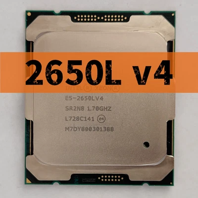 Intel Xeon E5-2650L v4 SR2N8 1.7GHz 14 Cores LGA2011 CPU Processor - Image 1 of 3