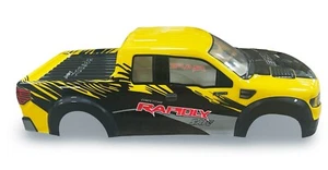 1:10 RC Off Road Car PVC Body Shell F-150 Truck 260mm YELLOW 1/10 - Picture 1 of 8
