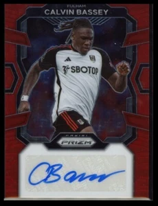 2023-24 Panini Prizm Premier League Soccer - Calvin Bassey RC AUTO - Fulham - Picture 1 of 2
