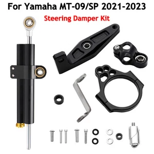 Amortiguador de dirección + ángulo de montaje para Yamaha MT-09/SP 2021-2023 Steering Damper Kit - Imagen 1 de 21