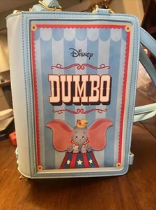 Loungefly Disney Dumbo Book Convertible Crossbody Bag - Picture 1 of 20