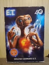 NECA E.T. 40th Aniversary Deluxe Ultimate E.T. With LED Chest 7” Action Figure 