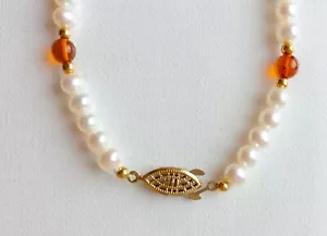QVC pearls necklace beads in excellent condition - Picture 1 of 6