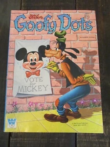 Vintage 1956 Whitman Malbuch Goofy Dots Walt Disney - Bild 1 von 4