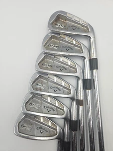 Callaway RAZR X Iron Set, 3-9 Missing 8 Iron, Stiff Flex Steel Shafts - Picture 1 of 16