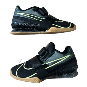 Nike Romaleos 4 Weightlifting Shoes Black Camo Gum CD3463-032 US 4.5, Used, GC - Picture 1 of 7