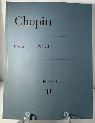 CHOPIN PRELUDES URTEXT By G. Henle Verlag Paperback - Image 1 of 3
