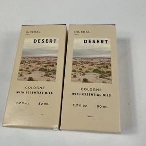 GOOD CHEMISTRY Mineral Desert Unisex Cologne With Essential Oils1.7 oz.New Set 2 - Picture 1 of 12