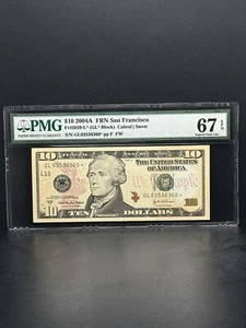 2004A-$10 DOLLARS BILL STAR NOTE Nice Piece For Your Collection - Picture 1 of 2
