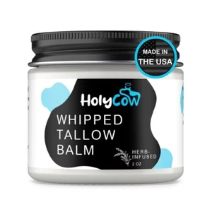 Whipped Tallow Balm - Grass-Fed Beef, Organic Jojoba, Moisturizer for Dry Skin - Picture 1 of 7