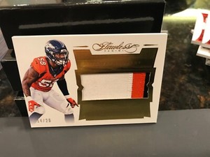 Panini Flawless  Player Worn Jersey Broncos Von Miller 14/20  2016