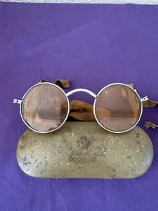 Antique Wilson Service Goggles with Original Case WW1 Era - Picture 1 of 14