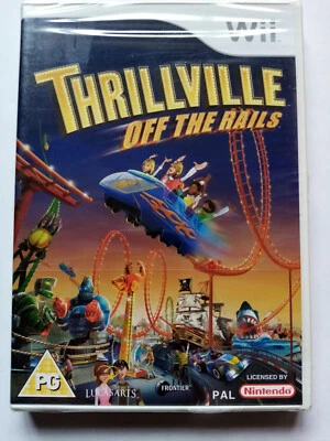 Thrillville: Off the Rails (Nintendo Wii) New & Sealed (UK Seller)   - Image 1 of 2