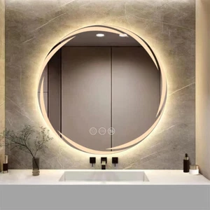 Badespiegel mit Beleuchtung Badezimmerspiegel Wandspiegel Design Schminkspiegel - Bild 1 von 17