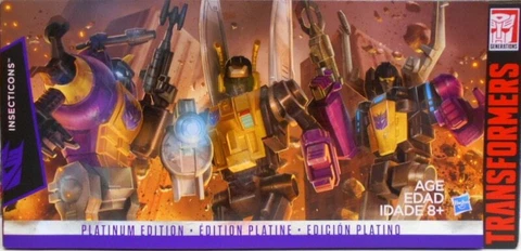Hasbro TF / PLATINUM EDITION INSECTICONS / Inn section tee Cons Cover