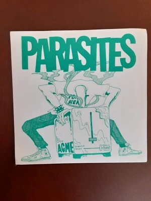Parasites – Burnt Toast 7" record Screeching Weasel J Church  Lookout! Records - Image 1 of 4