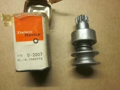1961-64 Buick-Cadillac-Pontiac Starter Drive NOS D-2007 - Imagem 1 de 3