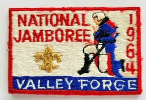 1964 Pfadfinder National Jamboree Patch Valley Schmiede Kleber Rückseite NEU - Bild 1 von 3