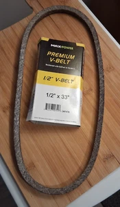 MaxPower 1/2 Zoll x 33 Zoll Keilriemen, Aufsitzmäher/Traktoren 347476 - Bild 1 von 8