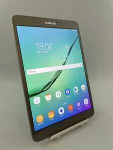 Samsung Galaxy Tab S2 8.0 SM-T710 Gold Wi-Fi 32GB 8" 8MP Android Tablet Cracked - Picture 1 of 24