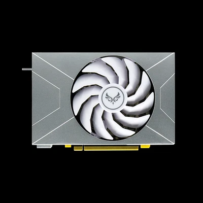 ZEPHYR RTX 4070 12G ITX White Sakura Snow GDDR6X Graphics card - Image 1 of 3