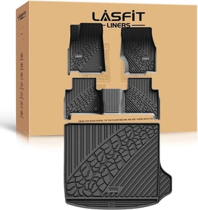 LASFIT Floor Mats for Jeep Grand Cherokee 2022-2025 Custom TPE Liners Full Set - Bild 1 von 7