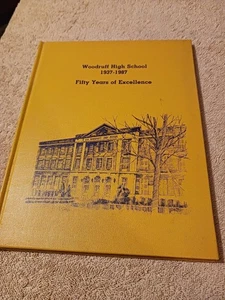 Woodruff High School 1937-1987 Fifty Years Genealogy History Peoria Illinois - Picture 1 of 5