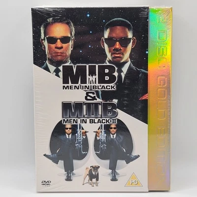 Men in Black/Men in Black II [DVD] 2 Disc Gold Edition - New & Sealed, Free Post - Image 1 of 4
