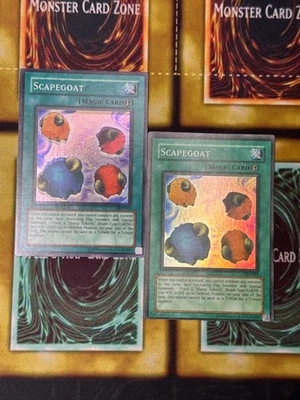 Yugioh Scapegoat Faded + Misprint SDJ-041 - Image 1 of 4