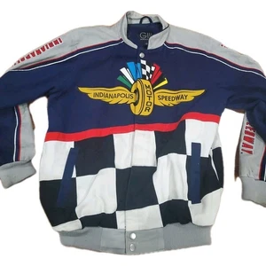 Indianapolis Motor Speedway GIII Sports by Carl Banks bestickte Jacke Herren M - Bild 1 von 6