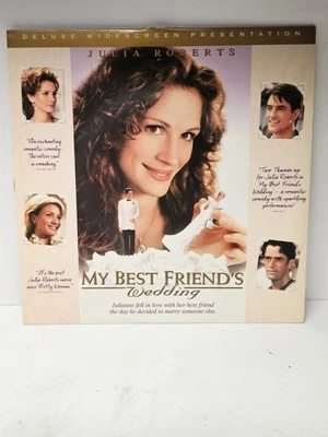 My Best Friends Wedding Laserdisc LD Movie Deluxe Widescreen Julia Roberts - Image 1 of 4