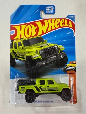 2026 HOT WHEELS YELLOW '20 JEEP GLADIATOR 2/5 HW TRUCKIN' ALONG 14/250 - Image 1 of 2