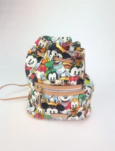 NWOT DISNEY x DOONEY & BOURKE Faces Backpack Bucket Bag - Picture 1 of 12