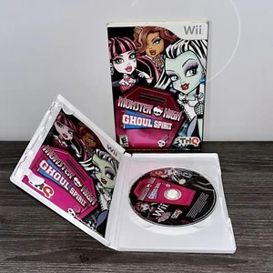 Monster High: Ghoul Spirit - Nintendo Wii mit Handbuch & Original Schutzhülle - Bild 1 von 8