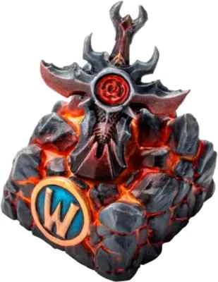 SteelSeries Artisan Keycap World of Warcraft Edition Lava Red Limited Edition - Image 1 of 4