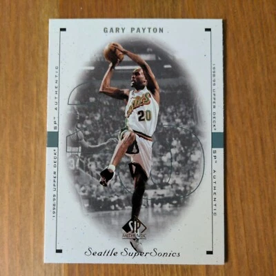 Gary Payton 1998-99 SP Authentic #80 - Image 1 of 2