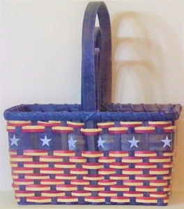 Red, White & Blue baskets - set of 3 - Picture 1 of 5