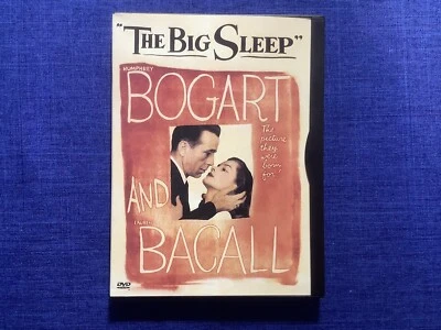 The Big Sleep DVD Region 1 USA  Snap Case Humphrey Bogart  Like New - Image 1 of 2